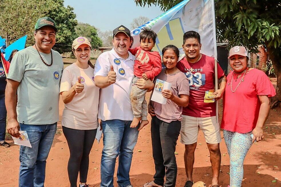 Imagem de compartilhamento para o artigo Dr. Juliano tem o apoio dos povos indígenas para ser prefeito de Nioaque da MS Todo dia